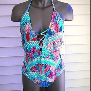 Costal Zone by JANTZEN 1 piece Swimsuit 🩱 Sz Medium Like New Condition!